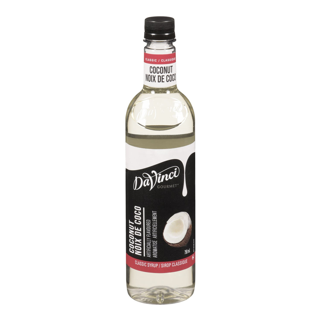 Davinci Gourmet Syrup Coconut Flavored-750 Milliliter-4/Case