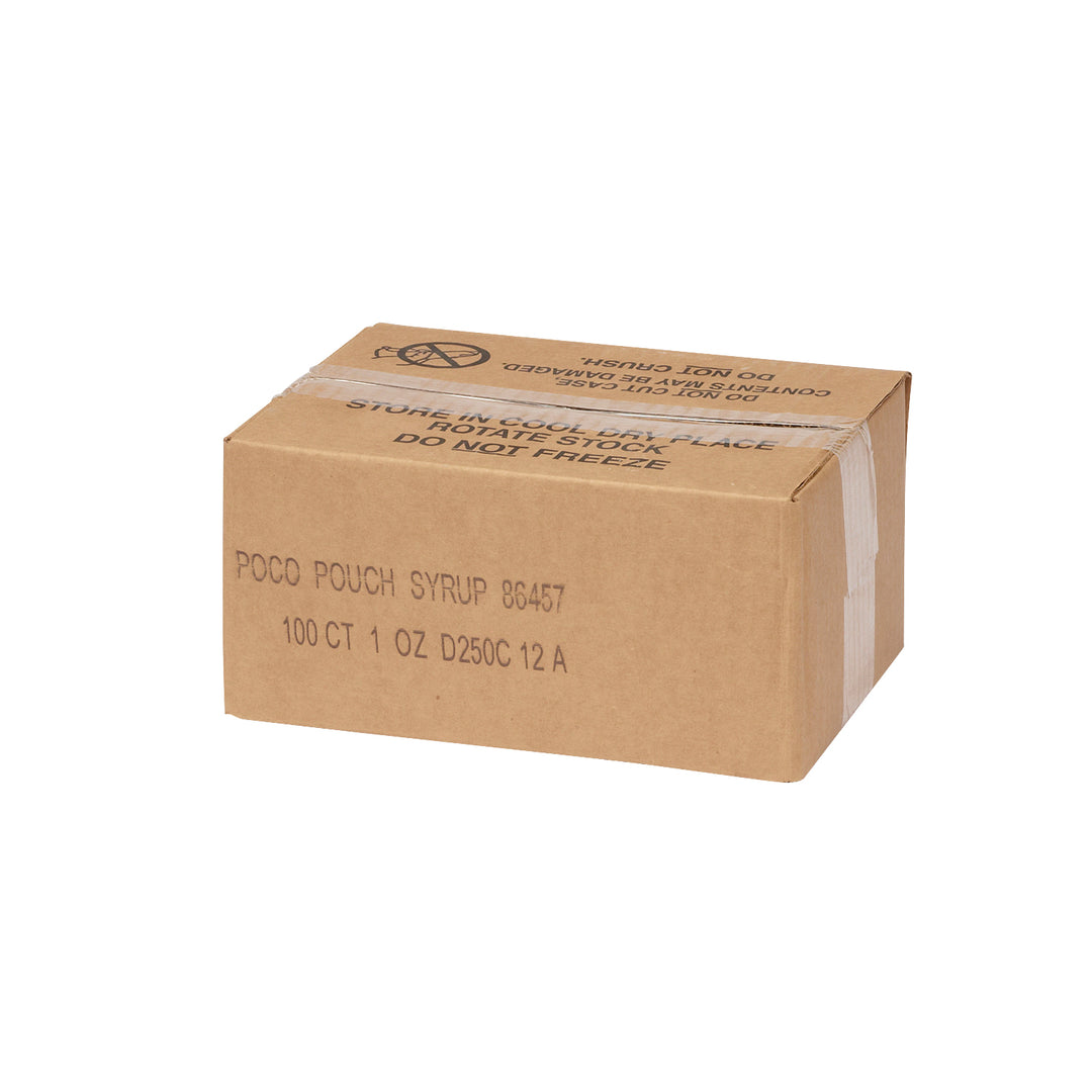 Poco Pac Pouch Syrup Pouch Single Serve-1 oz.-100/Case