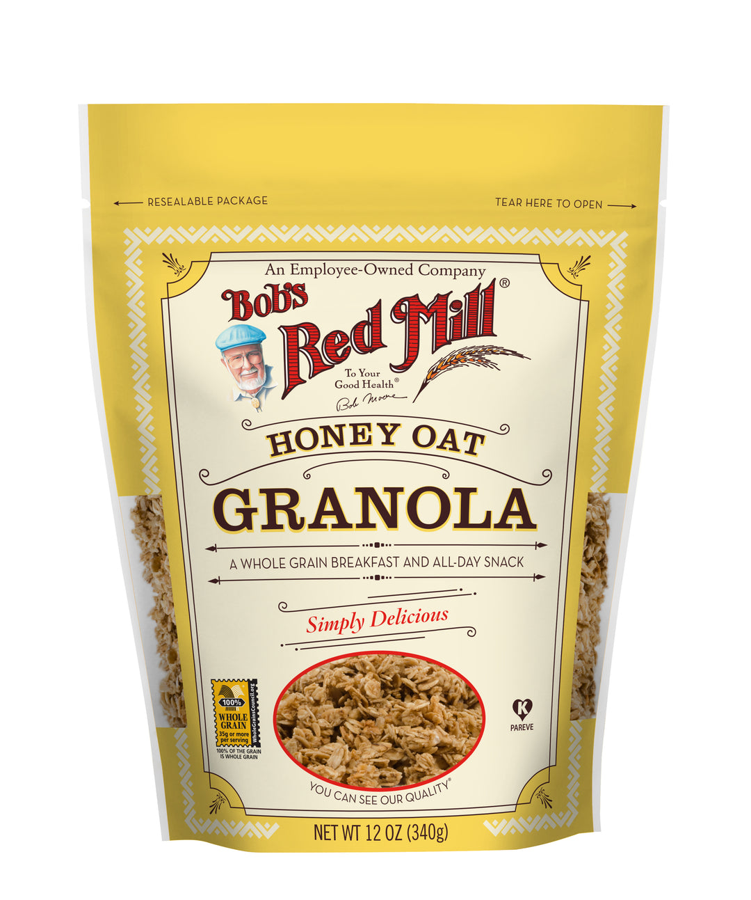 Bob's Red Mill Natural Foods Inc Honey Oat Granola-12 oz.-4/Case