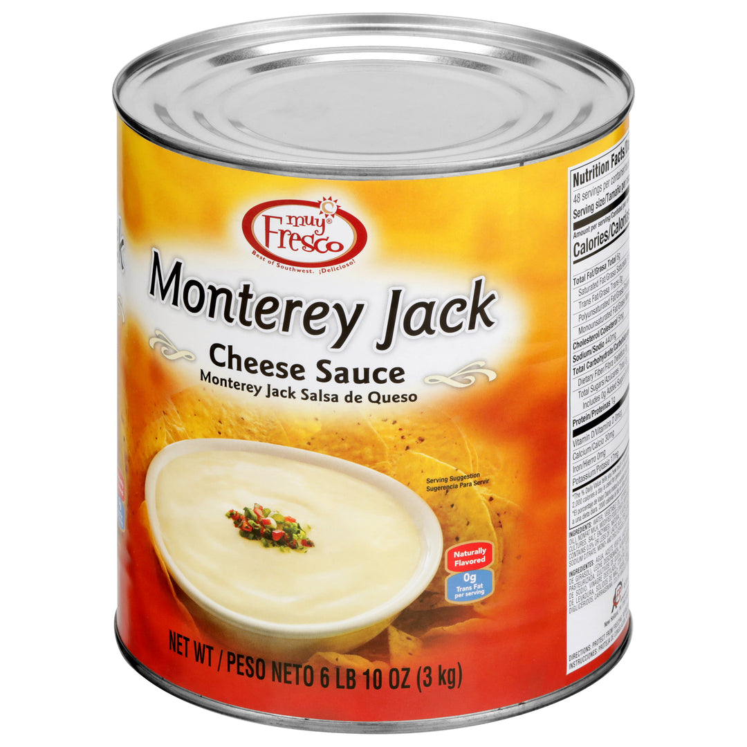 Muy Fresco Monterey Jack Cheese Sauce-6.63 lb.-6/Case