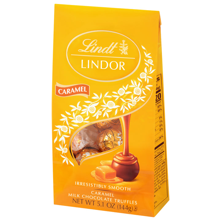 Lindt & Sprungli Lindor Caramel Bag-5.1 oz.-6/Case