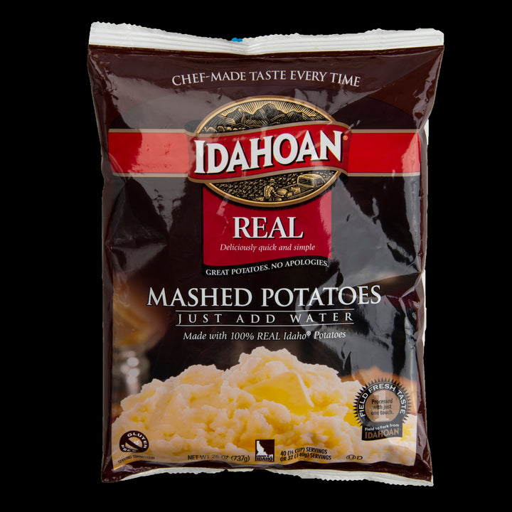 Idahoan Foods Custom Real Mashed Potato-26 oz.-12/Case