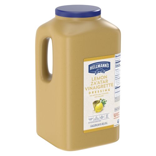 Hellmann's Classics Lemon Zaatar Vinaigrette Dressing Bulk-1 Gallon-4/Case