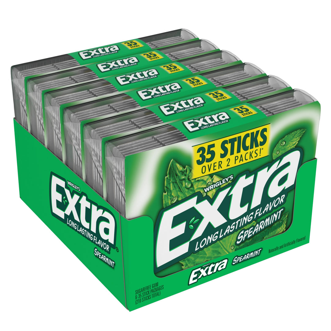 Extra Gum Spearmint-35 Piece-6/Box-8/Case