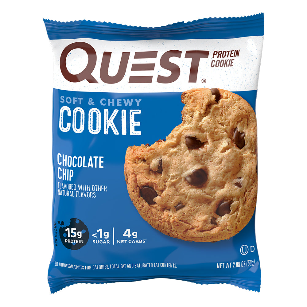 Quest Soft & Chewy Chocolate Chip Protein Cookie-2.08 oz.-12/Box-6/Case
