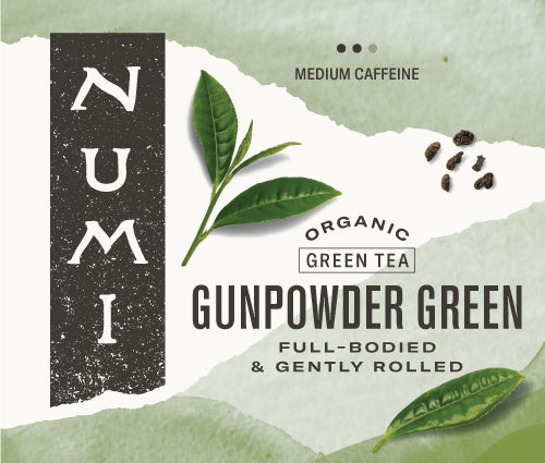 Numi Organic Tea Gunpowder Green Tea Tea Bags-0.73 lb.-1/Case