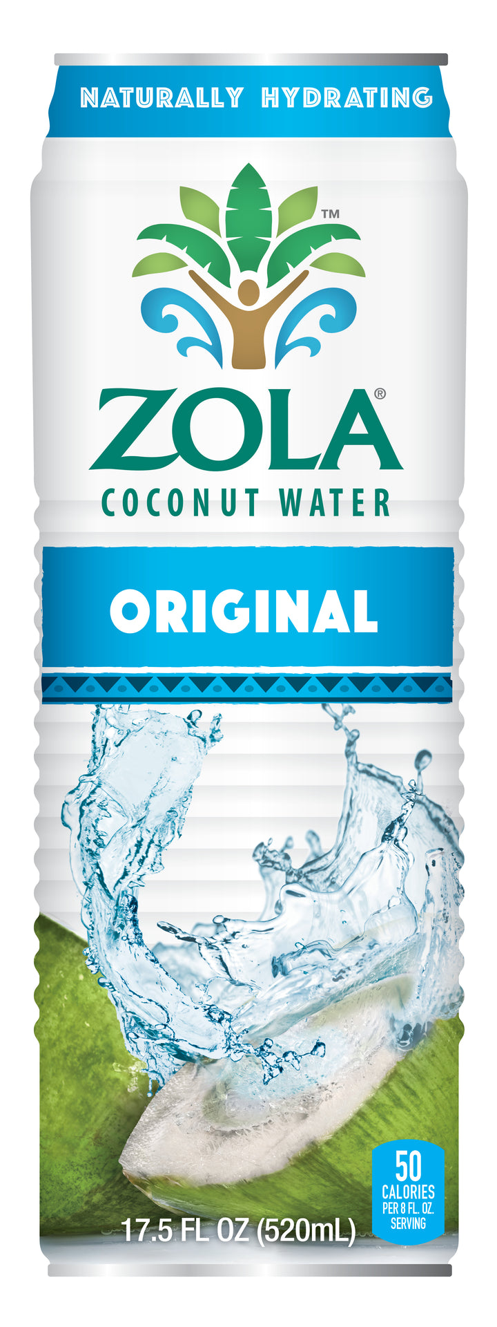 Zola Coconut Water-17.5 fl oz.-12/Case