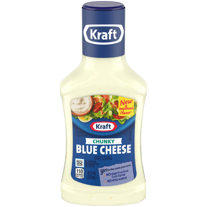 Kraft Roka Blue Cheese Dressing Bottle-8 fl oz.-9/Case