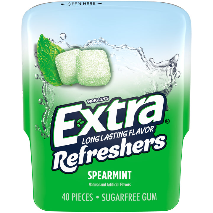 Extra Refreshers Spearmint-40 Piece-6/Box-4/Case