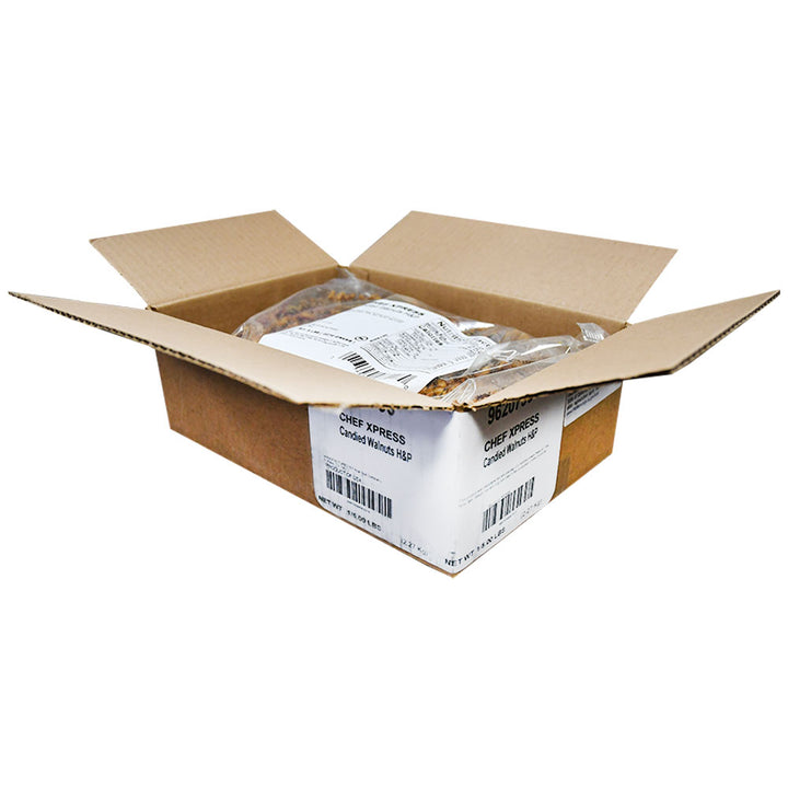 Baker's Select Candied Walnut Halves & Pieces-5 lb.-1/Case