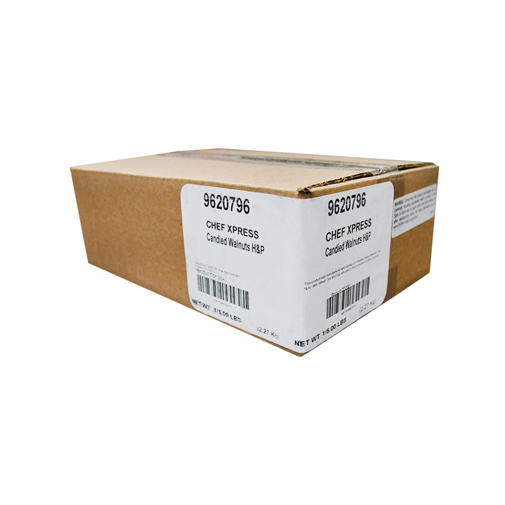 Baker's Select Candied Walnut Halves & Pieces-5 lb.-1/Case