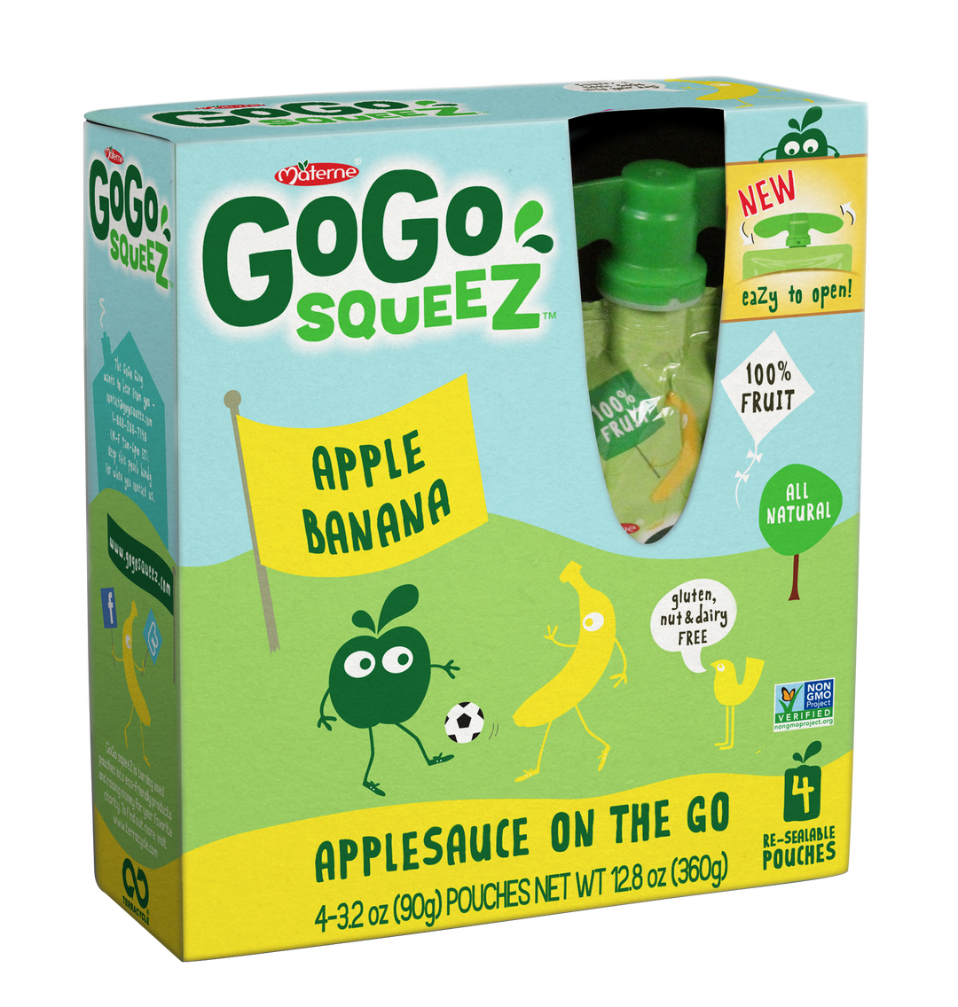 Gogo Squeez Apple Banana-4 Each-12/Case