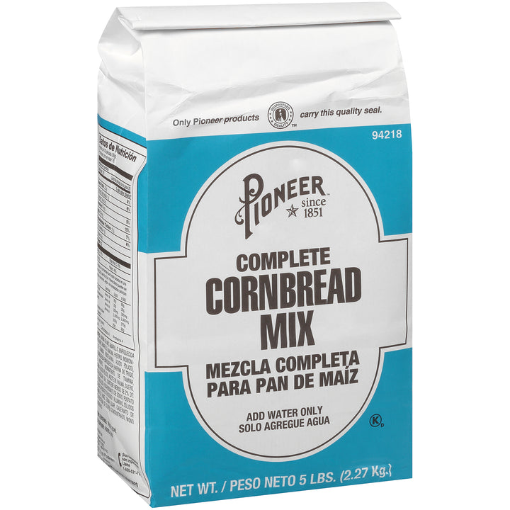 Pioneer Complete Buttermilk Pancake Mix Cornbread Mix-5 lb.-6/Case