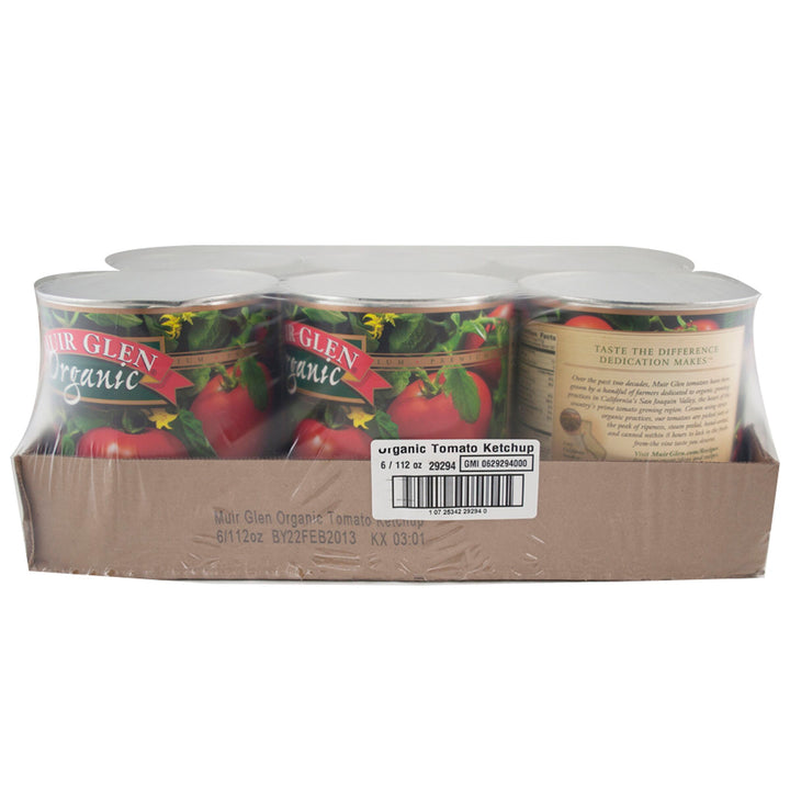 Muir Glen Organic Tomato Ketchup Bulk 6/112 Oz.