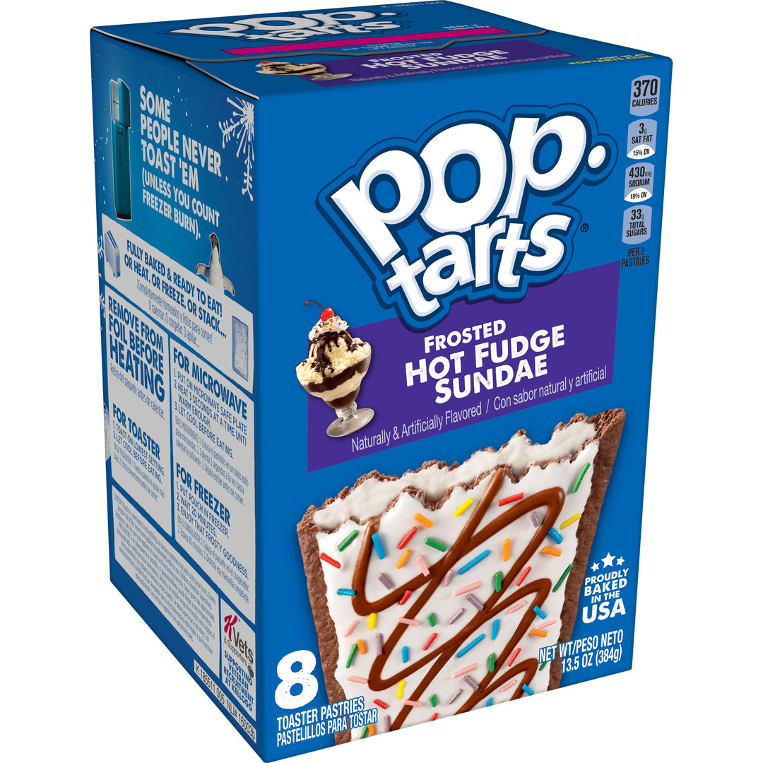 Kellogg's Pop-Tarts Frosted Hot Fudge Sundae Pastry-13.5 oz.-12/Case