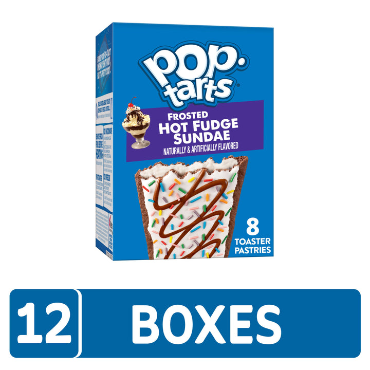 Kellogg's Pop-Tarts Frosted Hot Fudge Sundae Pastry-13.5 oz.-12/Case