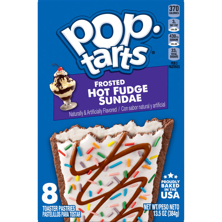 Kellogg's Pop-Tarts Frosted Hot Fudge Sundae Pastry-13.5 oz.-12/Case