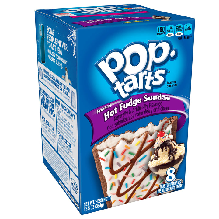 Kellogg's Pop-Tarts Frosted Hot Fudge Sundae Pastry-13.5 oz.-12/Case