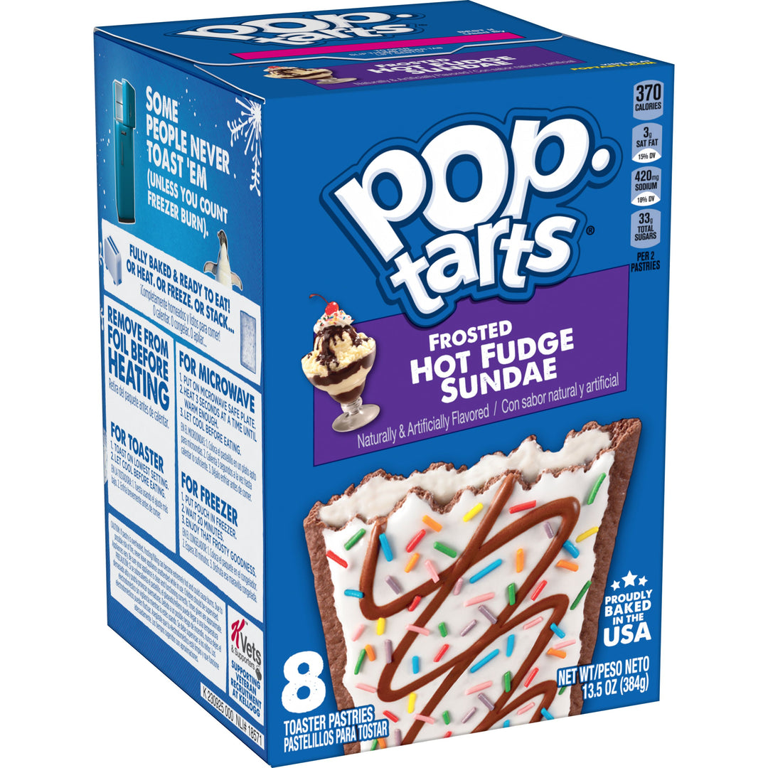 Kellogg's Pop-Tarts Frosted Hot Fudge Sundae Pastry-13.5 oz.-12/Case