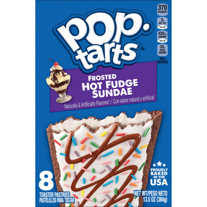 Kellogg's Pop-Tarts Frosted Hot Fudge Sundae Pastry-13.5 oz.-12/Case