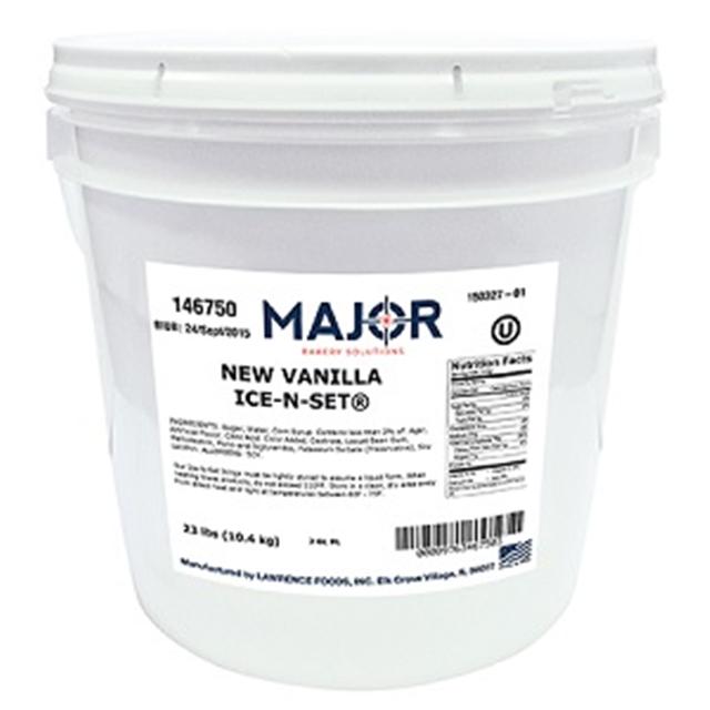 Major Bakery Solutions New Vanilla Ice-N-Set-23 lb.