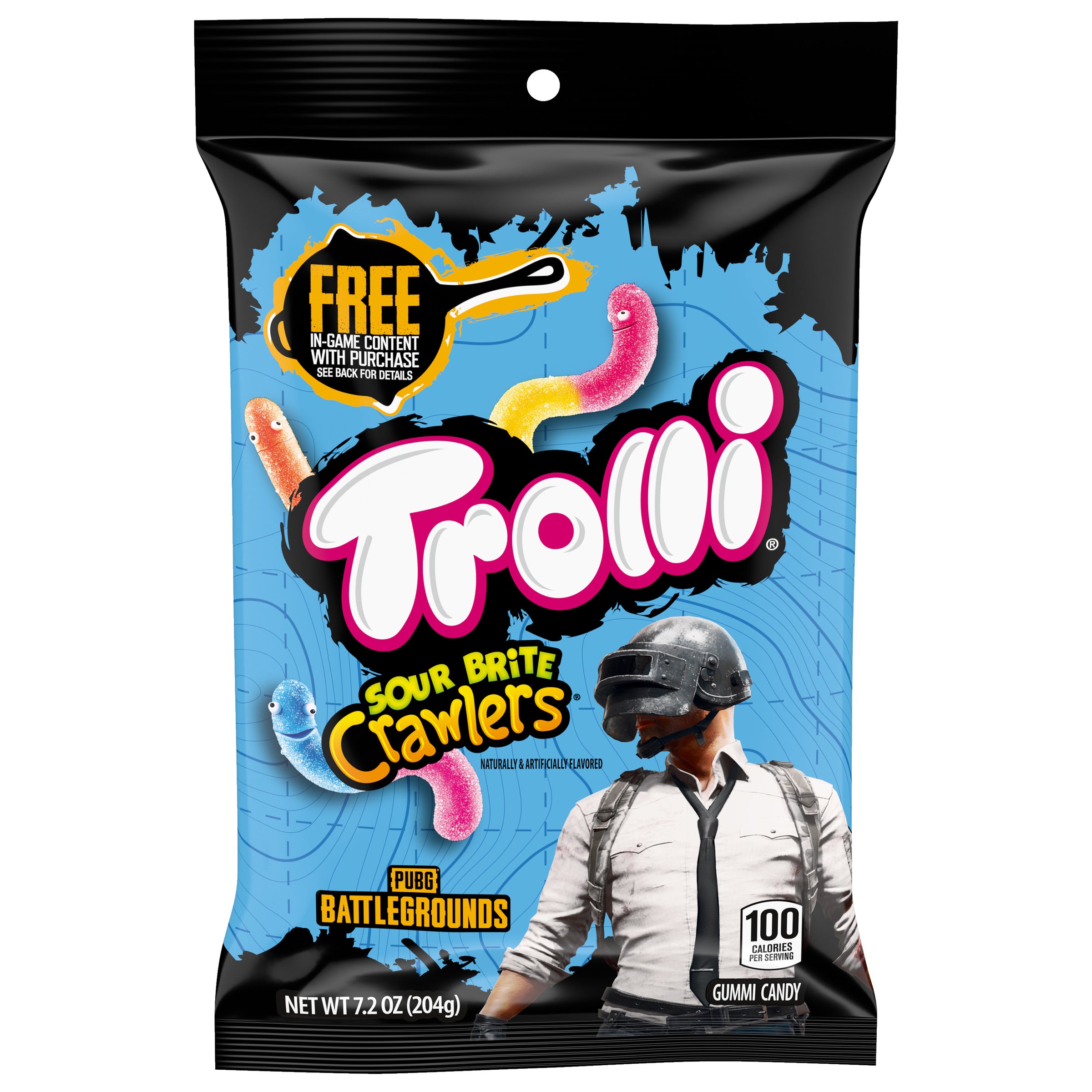 True up 7袋まとめて(*^_^*) Trolli Sour Brite Crawlers Gummy Candy-7.2 oz.-8/Case | Ferrara