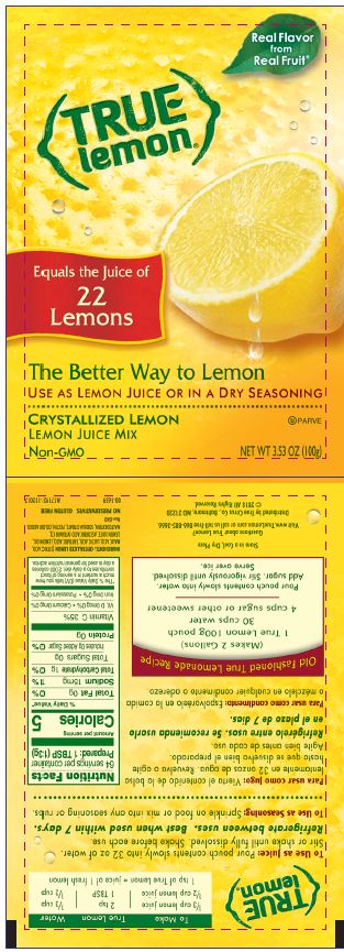 True Citrus Beverage Mix True Lemon Juice-100 Gram-10/Case