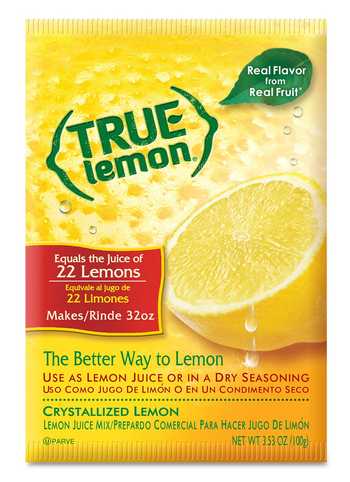 True Citrus Beverage Mix True Lemon Juice-100 Gram-10/Case
