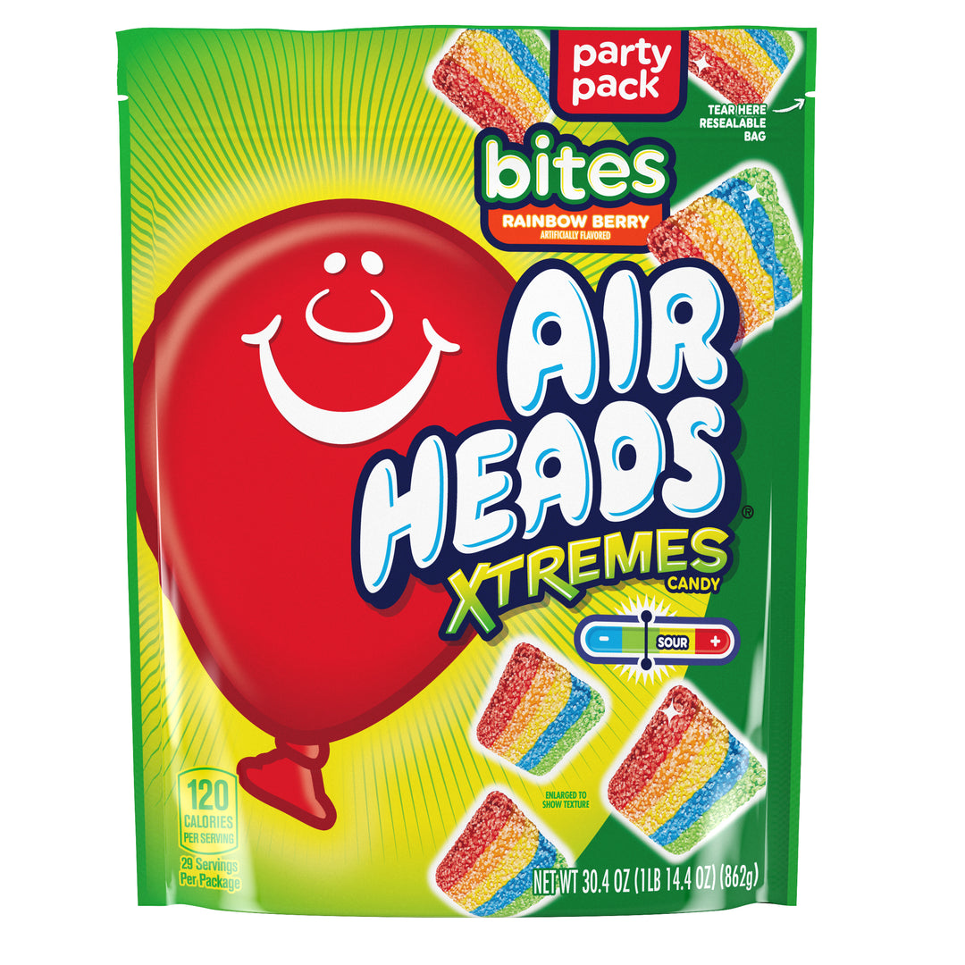Airheads Xtreme Bites-30.4 oz.-4/Case