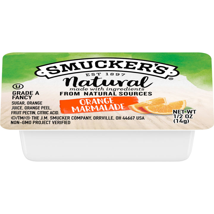 Smucker's Natural Orange Marmalade Jam-0.5 oz.-200/Case