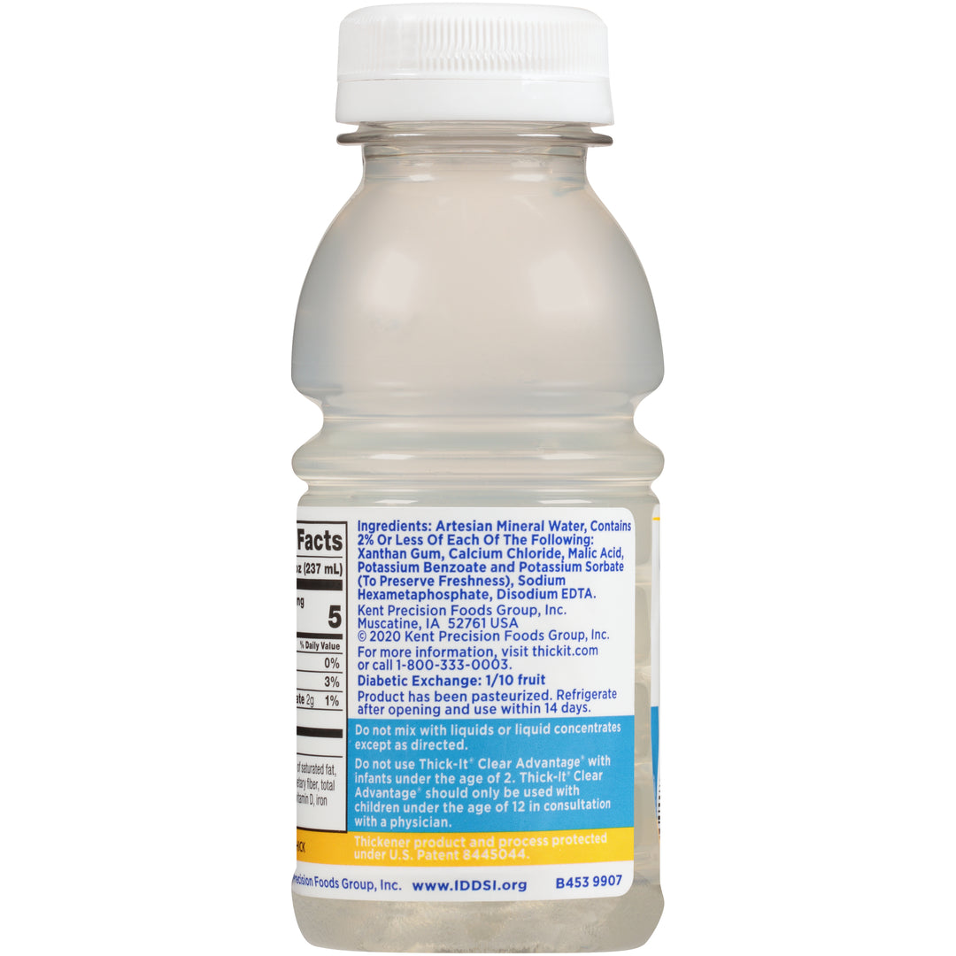 Thick It Clear Advantage Aqua Care H20 Honey Water-8 fl oz.-24/Case