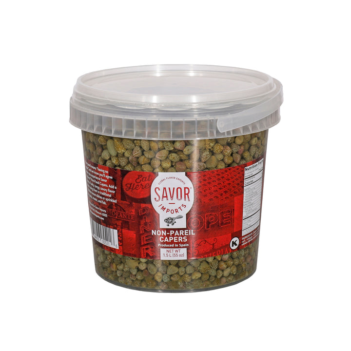 Savor Imports Non Pareils Capers Pail-1.5 Liter-4/Case