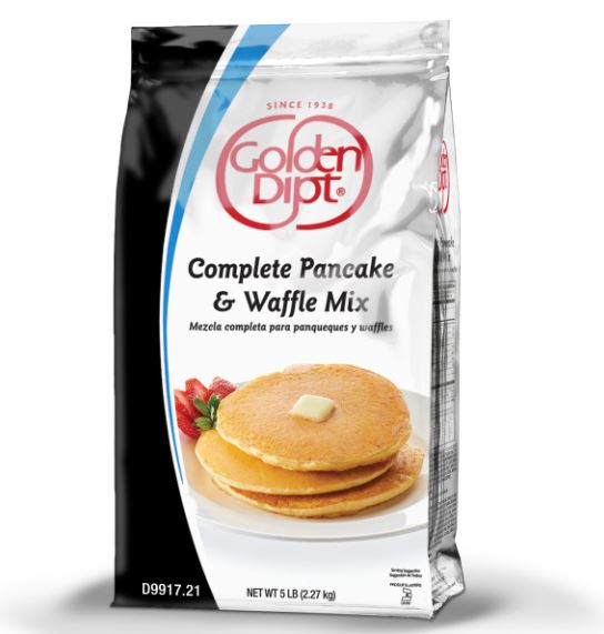 Golden Dipt Griddle Pancake And Waffle Mix-5 lb.-6/Case