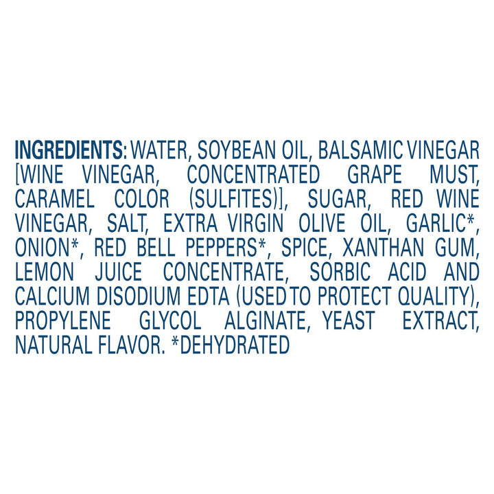 Hellmann's Classics Balsamic Vinaigrette Salad Bar Dressing Bottle-32 oz.-6/Case