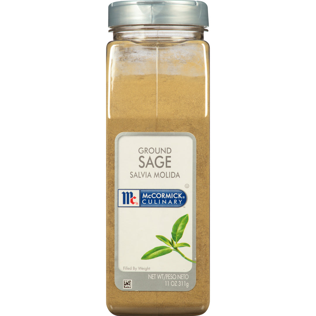 Mccormick Ground Herb Sage-11 oz.-6/Case