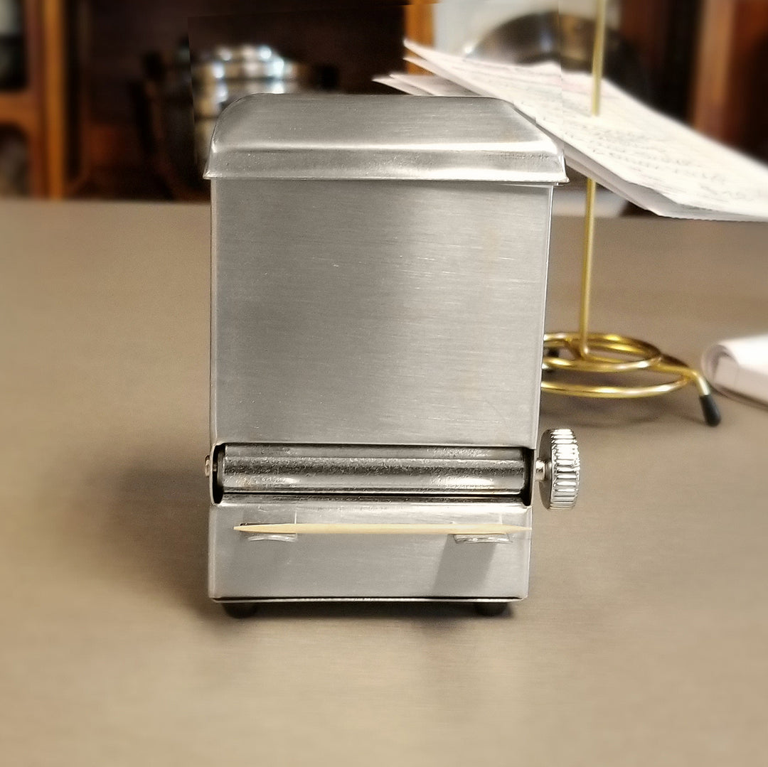 Tablecraft Stainless Steel Toothpick Dispenser-1 Each