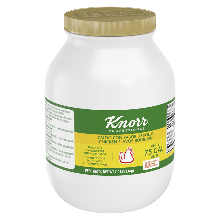 Knorr Chicken Flavor Bouillon Powder-7.9 lb.-4/Case