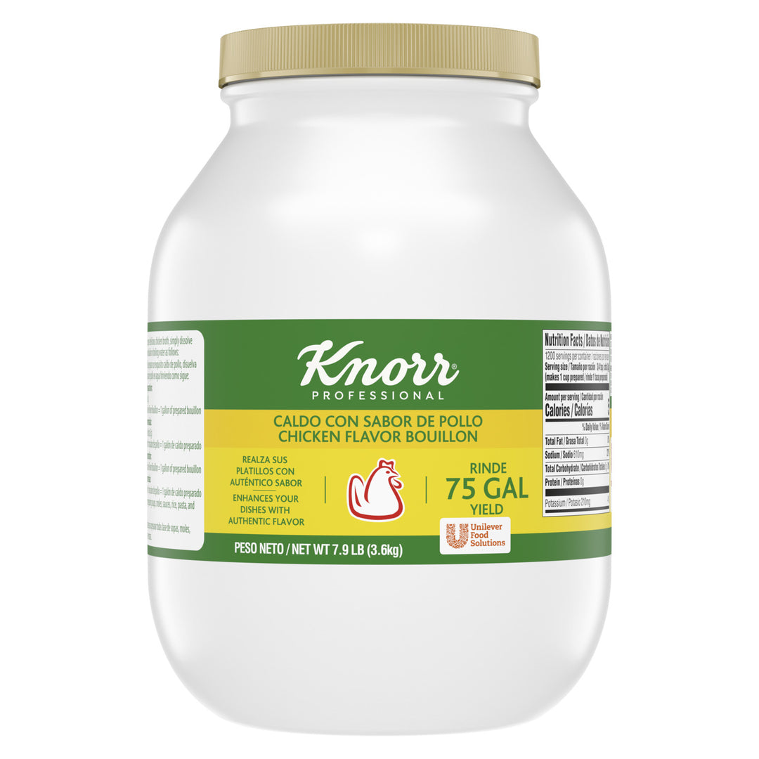 Knorr Chicken Flavor Bouillon Powder-7.9 lb.-4/Case