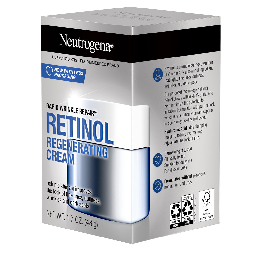 Neutrogena Rapid Wrinkle Repair Regenerating Cream 12/1.7 Oz.