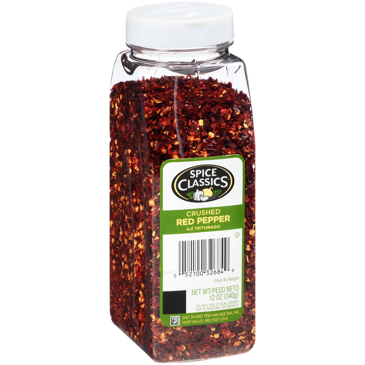 Spice Classics Crushed Red Pepper-12 oz.-6/Case