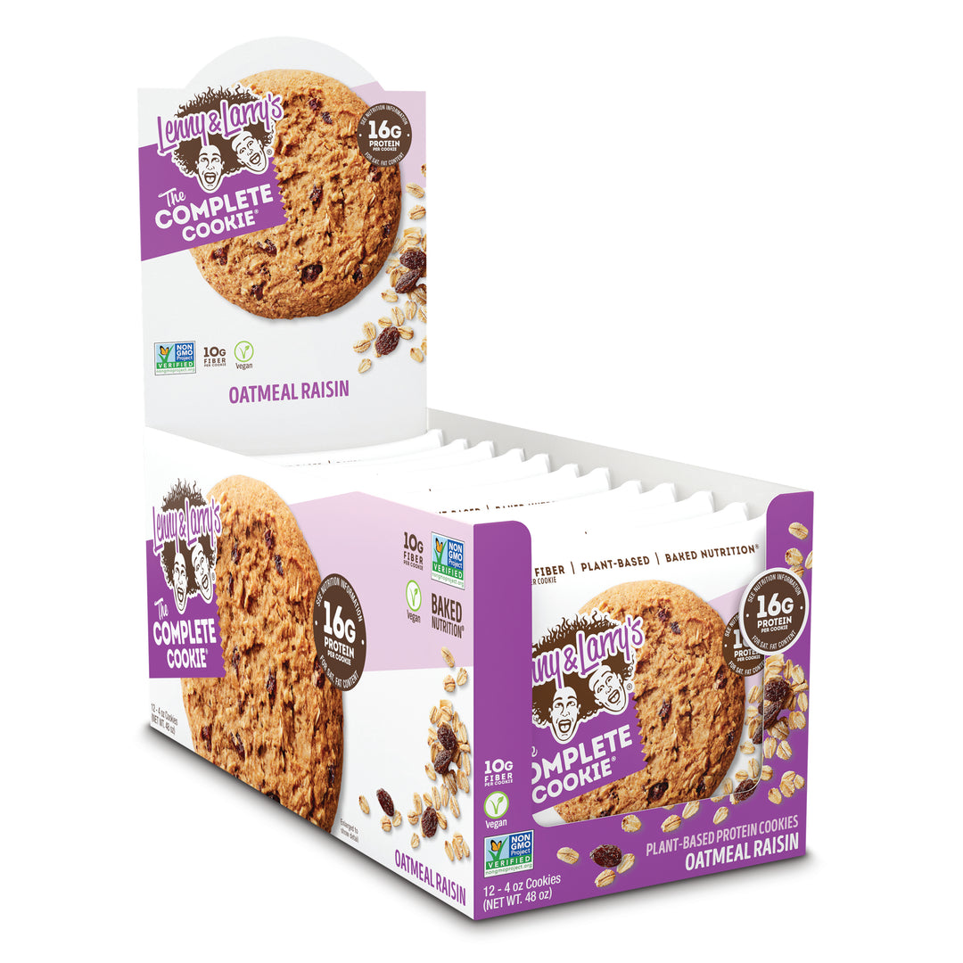 Lenny & Larry's Complete Cookie Oatmeal Raisin Complete Cookie-4 oz.-12/Box-6/Case