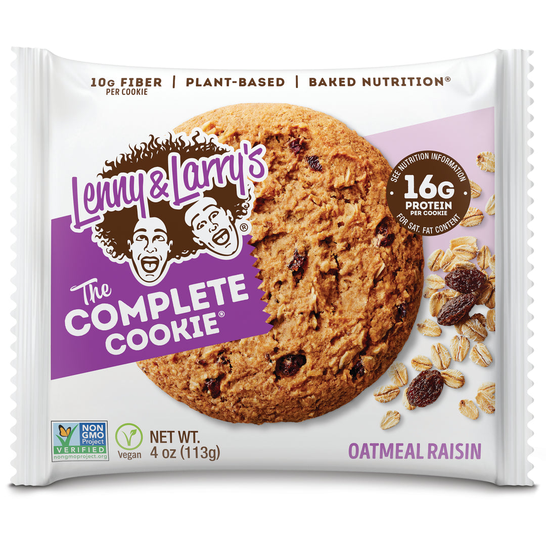 Lenny & Larry's Complete Cookie Oatmeal Raisin Complete Cookie-4 oz.-12/Box-6/Case