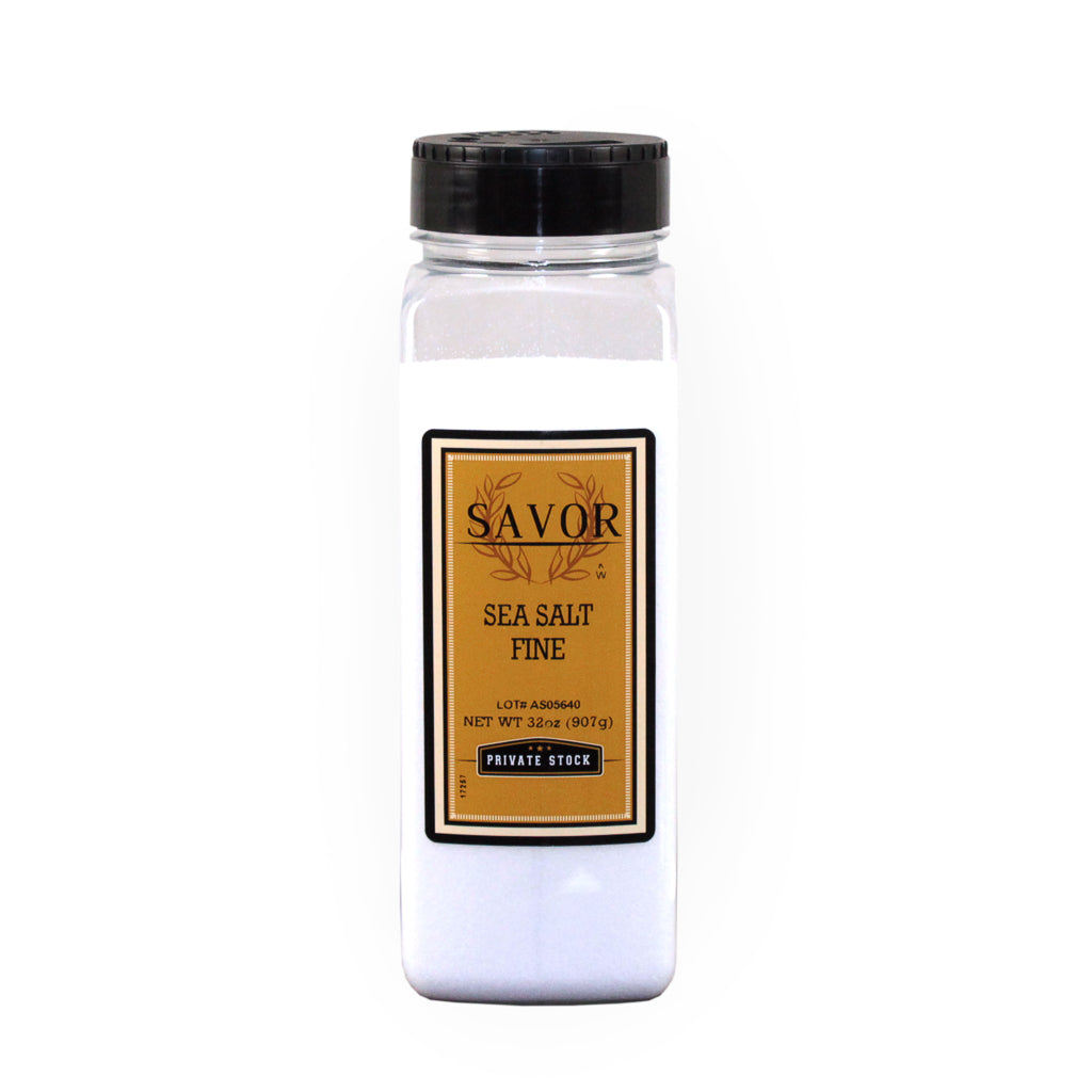 Savor Imports Fine Sea Salt-32 oz.-6/Case