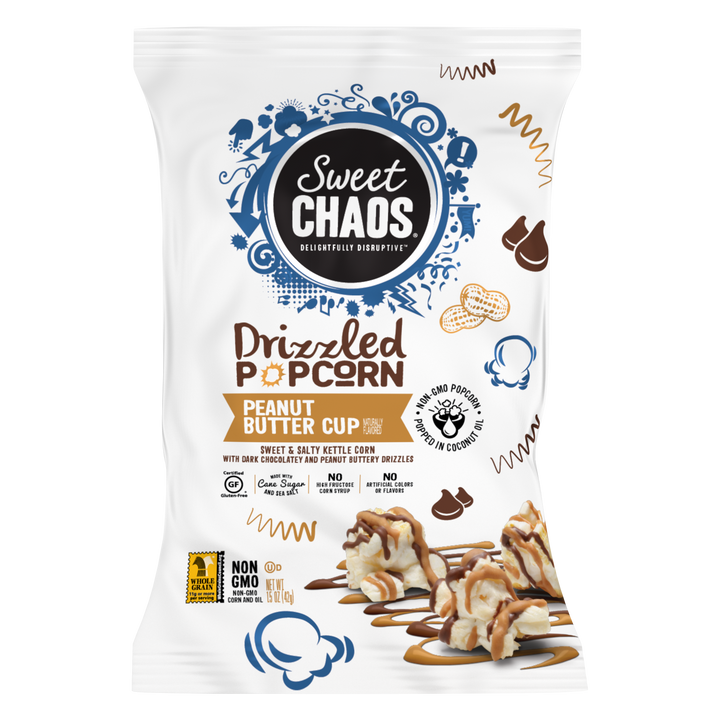 Sweet Chaos Peanut Butter Cup Drizzle-1.5 oz.-8/Case