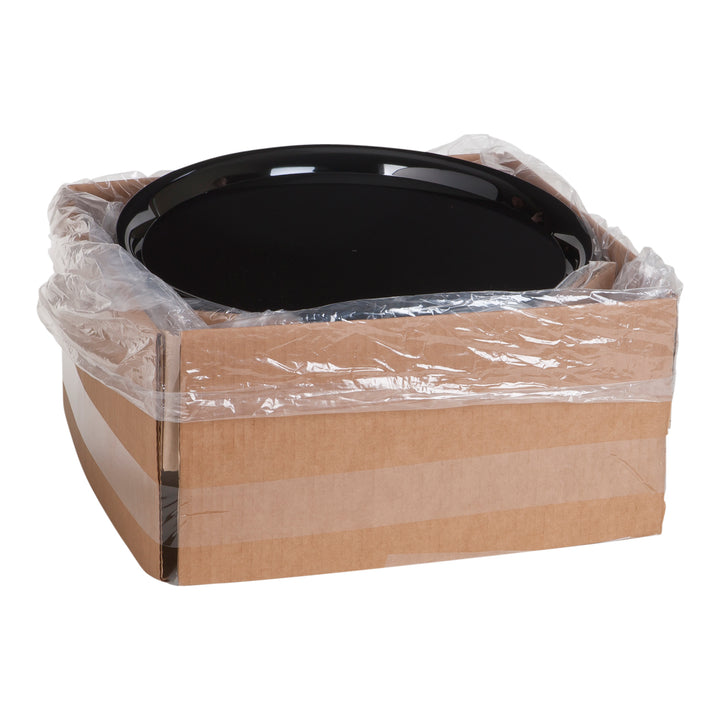 WNA Checkmate Cater Tray Plastic Black 16 Inch-25 Each-1/Case