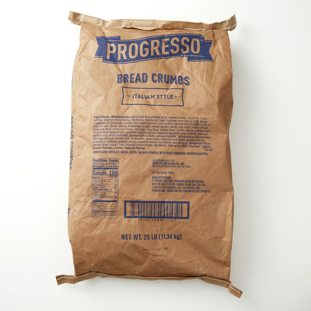 Progresso Italian Bread Crumbs-25 lb.-1/Case