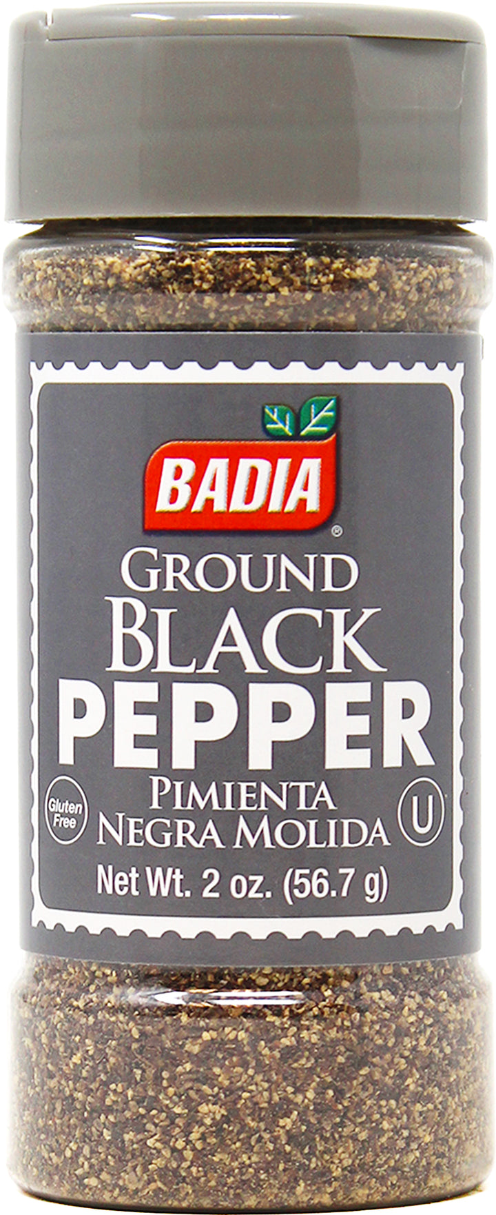 Badia Black Ground Pepper-2 oz.-8/Case