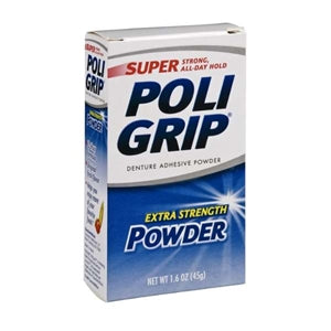 Poligrip Powder-1.6 oz.-6/Box-4/Case