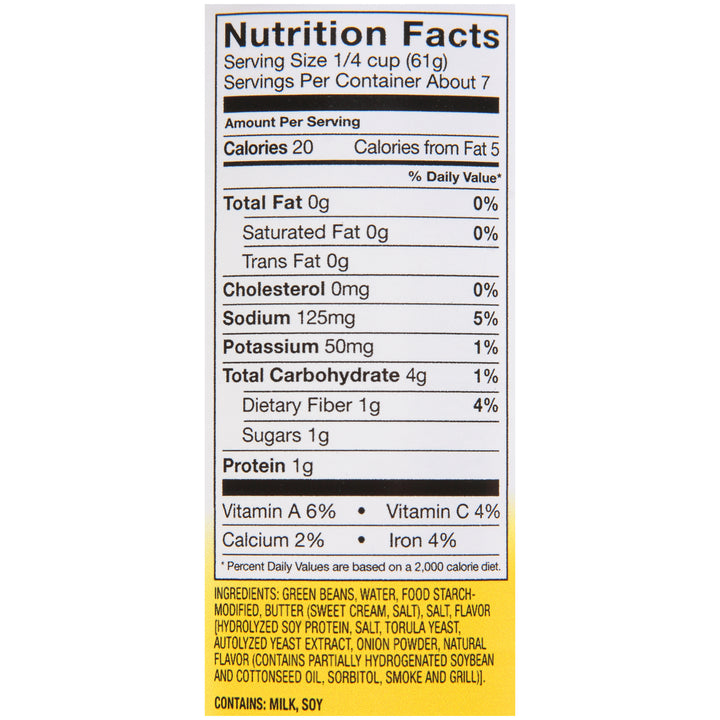 Thick-It Heat And Serve-Gluten & Cholesterol Free-Seasoned Green Bean Puree-15 oz.-12/Case