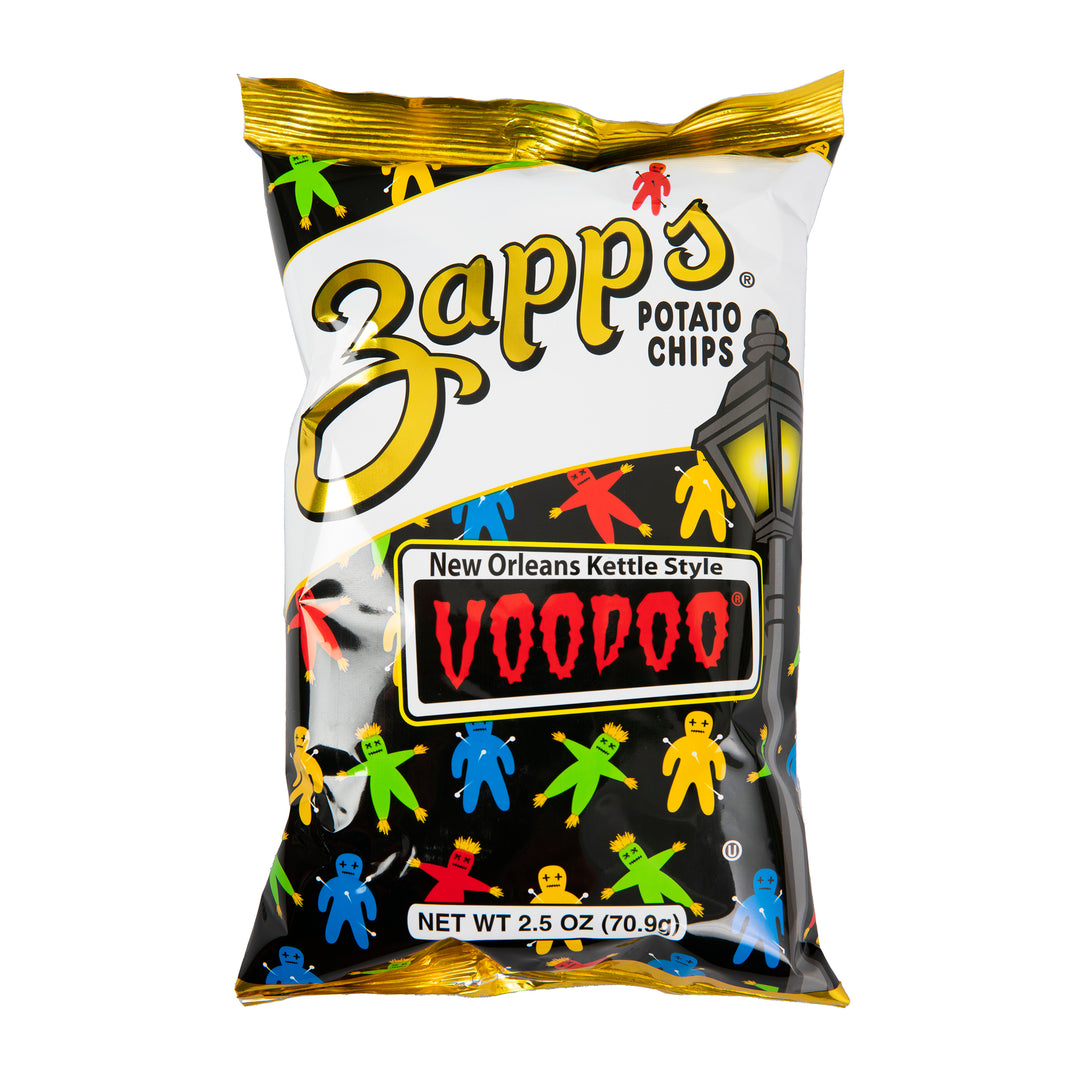 Zapp's Potato Chips Voodoo Kettle Chips-2.5 oz.-10/Case